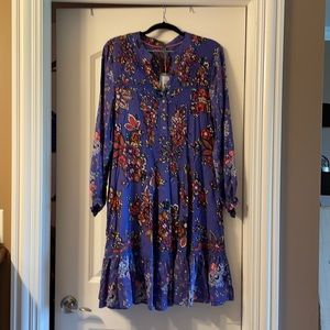 Anthropologie boho tunic dress